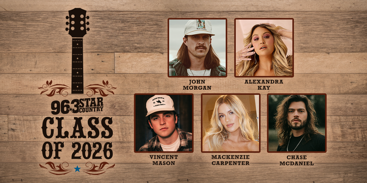 96.3 Star Country’s Class Of 2026 at Orpheum Theater on January 16, 2026